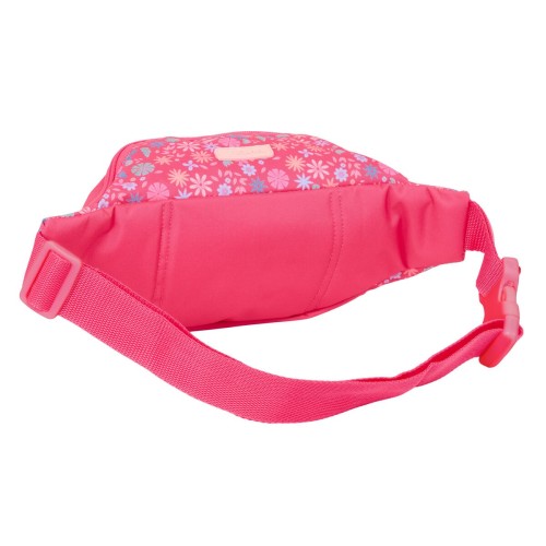 Safta 842529446 Love Yourself, Τσαντάκι Μέσης, Ύφασμα, Φούξια