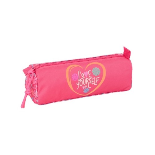 Safta 842529742 Love Yourself, Κασετίνα, Ύφασμα, Ροζ