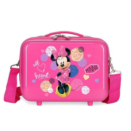 JoummaBags 8435578315300 Disney Minnie Mouse Love, Νεσεσέρ, Σκληρό, ΑΤΑΝ, Φούξια
