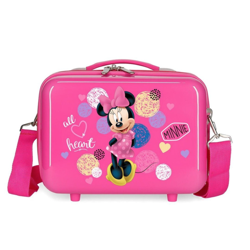 JoummaBags 8435578315300 Disney Minnie Mouse Love, Νεσεσέρ, Σκληρό, ΑΤΑΝ, Φούξια