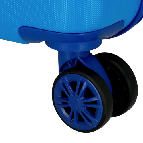 JoummaBags 8435578315348 Disney Mickey Mouse, Βαλίτσα Μικρή/Καμπίνας, Σκληρή, ΑΤΑΝ, Μπλε