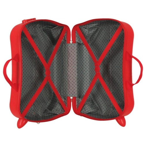 JoummaBags 8435578315379 Disney Mickey Mouse, Βαλίτσα Μικρή/Καμπίνας, Σκληρή, ΑΤΑΝ, Κόκκινο