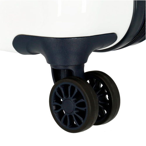 JoummaBags 8435578349718 Mickey Comics, Βαλίτσα Μικρή-Καμπίνας, Σκληρή, ΑΤΑΝ, Λευκό