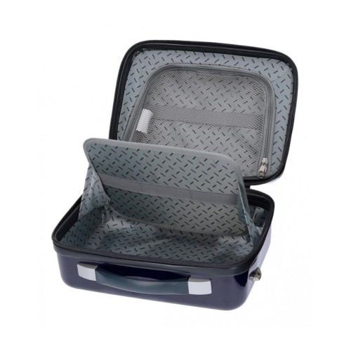 JoummaBags 8435578349770 Mickey Mouse, Νεσεσέρ, Σκληρό, ΑΤΑΝ, Λευκό-Μπλε