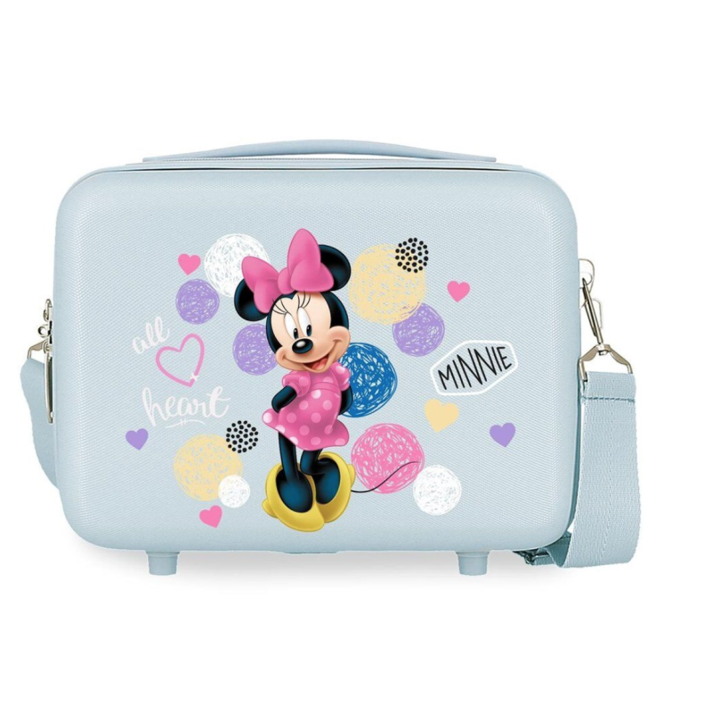 JoummaBags 8435578350059 Disney Minnie Mouse Love, Νεσεσέρ, Σκληρό, ΑΤΑΝ, Γαλάζιο