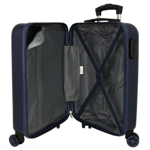 JoummaBags 8435578371160 Marvel Avengers Comic , Βαλίτσα Μικρή-Καμπίνας, Σκληρή, ΑΤΑΝ, Μπλε