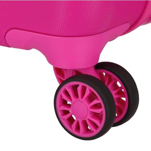 JoummaBags 8435578377384 Minnie Paris, Βαλίτσα Μικρή-Καμπίνας, Σκληρή, ΑΤΑΝ, Φούξια