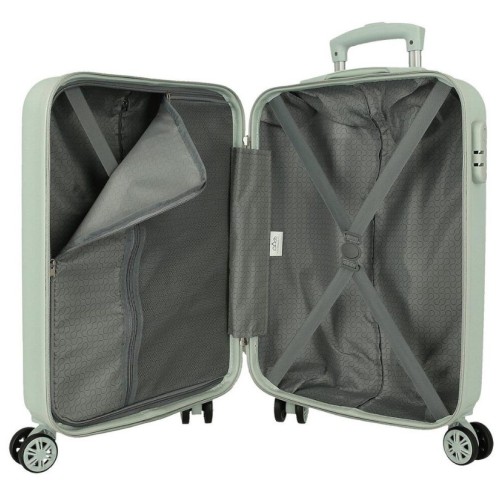 JoummaBags 8435692734216 Minnie Mouse New York, Βαλίτσα Μικρή-Καμπίνας, Σκληρή, ΑΤΑΝ, Πράσινο