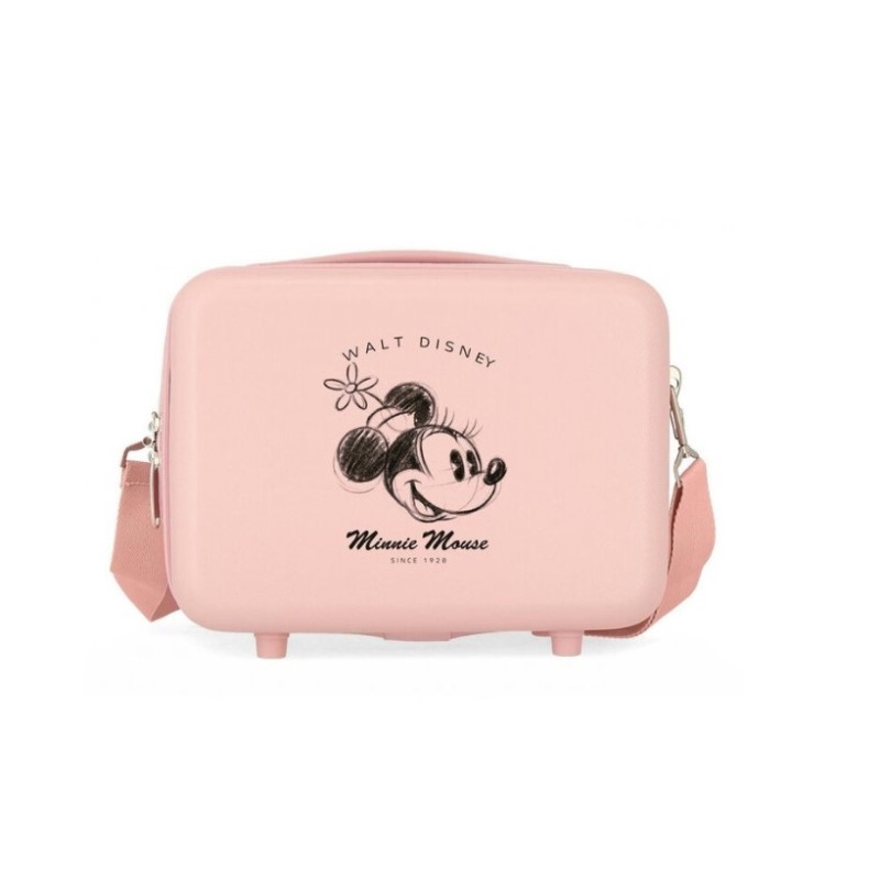 JoummaBags 8435692741566 Minnie Mouse Magic, Νεσεσέρ, Σκληρό, ΑΤΑΝ, Ροζ