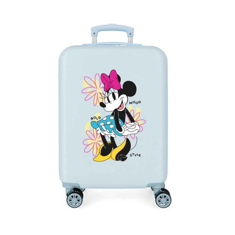 JoummaBags 8435692741962 Minnie Bold Mood, Βαλίτσα Μικρή-Καμπίνας, Σκληρή, ΑΤΑΝ, Γαλάζιο