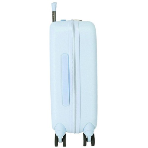 JoummaBags 8435692760444 Stitch Happiness, Βαλίτσα Μικρή-Καμπίνας, Σκληρή, ΑΤΑΝ, Γαλάζιο