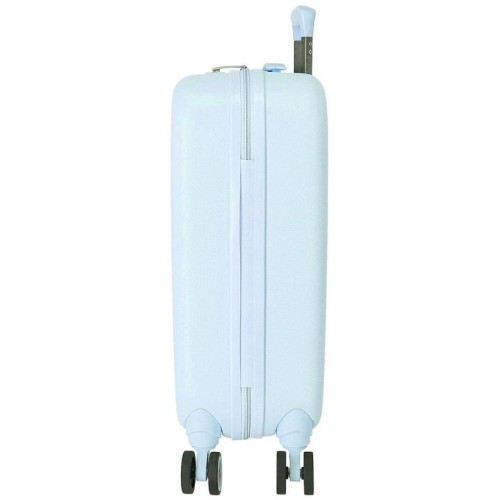 JoummaBags 8435692760444 Stitch Happiness, Βαλίτσα Μικρή-Καμπίνας, Σκληρή, ΑΤΑΝ, Γαλάζιο