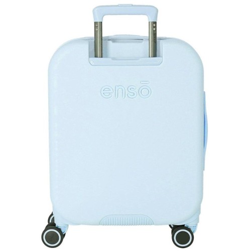 JoummaBags 8435692760444 Stitch Happiness, Βαλίτσα Μικρή-Καμπίνας, Σκληρή, ΑΤΑΝ, Γαλάζιο