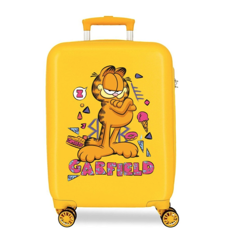 JoummaBags 8435692774489 Garfield, Βαλίτσα Μικρή-Καμπίνας, Σκληρή, ΑΤΑΝ, Πορτοκαλί