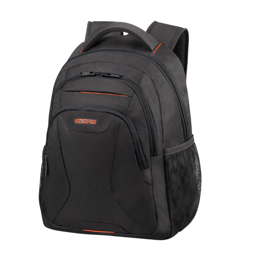 American Tourister 88528-1070 Work, Σακίδιο Πλάτης, Ύφασμα, ΑΤΑΝ, Μαύρο/Πορτοκαλί