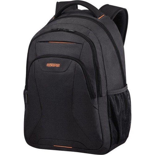 American Tourister 88530-1070 Work, Σακίδιο Πλάτης, Ύφασμα, ΑΤΑΝ, Μαύρο/Πορτοκαλί