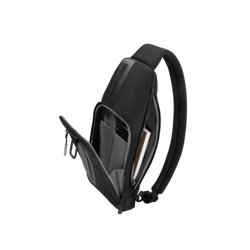 Samsonite 155238-1041 Biz2Go, Τσαντάκι Χιαστί, Ύφασμα, ΑΤΑΝ, Μαύρο