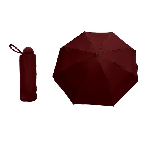 Rain A-5540 Bordeaux, Ομπρέλα Αντιανεμική, Mini, Μπορντό