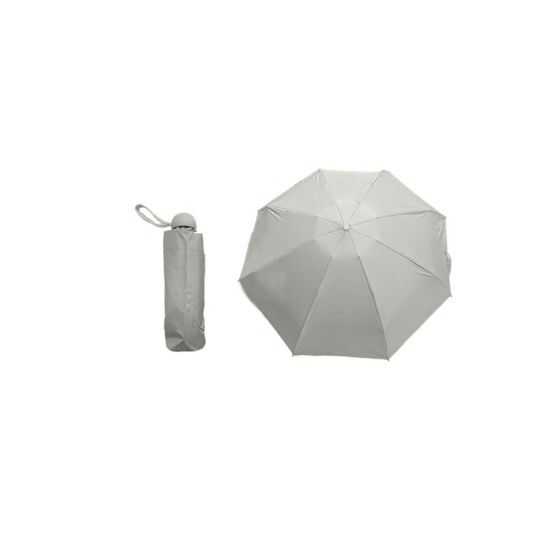 Rain A-5540 Grey, Ομπρέλα Αντιανεμική, Mini, Γκρι