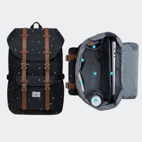 Kaukoo EP5-13, Σακίδιο Πλάτης, Αδιάβροχο, Πολυεστέρας, Γκρι