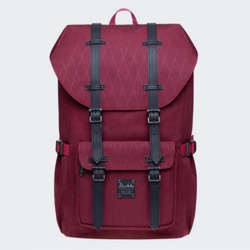 Kaukko EP5-18, Σακίδιο Πλάτης, Αδιάβροχο, Πολυεστέρας, Μπορντό