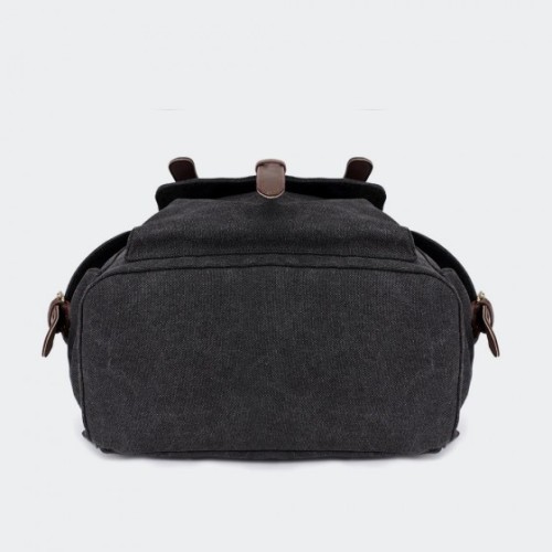 Kaukko K1016, Σακίδιο Πλάτης, Καμβάς, Μαύρο