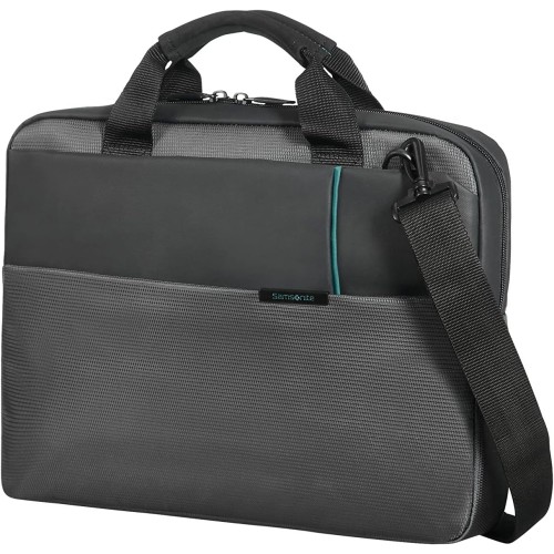 Samsonite 76369-1009 Qibyte, Τσάντα Laptop, Ύφασμα, ΑΤΑΝ, Μαύρο