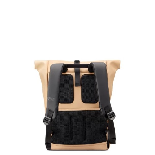 Delsey 163262017 Turenne Roll-Top, Σακίδιο Πλάτης, Ύφασμα, Μπεζ