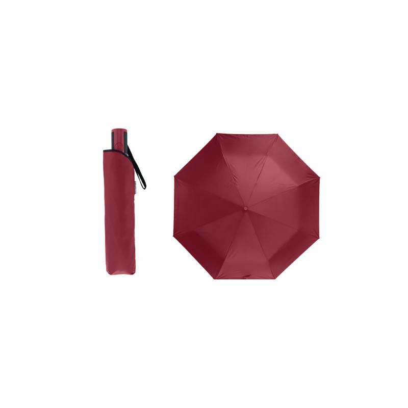 Rain A-689 Bordeaux, Ομπρέλα Αυτόματη, Μίνι, Αντιανεμική, Μπορντό