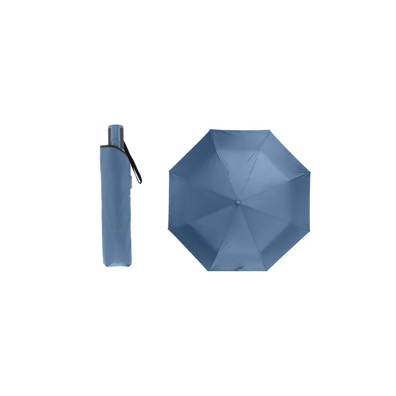 Rain A-689 L.Blue, Ομπρέλα Αυτόματη, Μίνι, Αντιανεμική, Ανοιχτό Μπλε