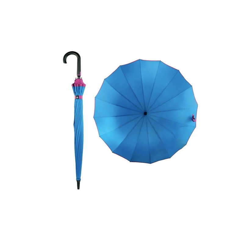 Rain A-932 Blue, Ομπρέλα Αυτόματη, Μπαστούνι, Μπλε