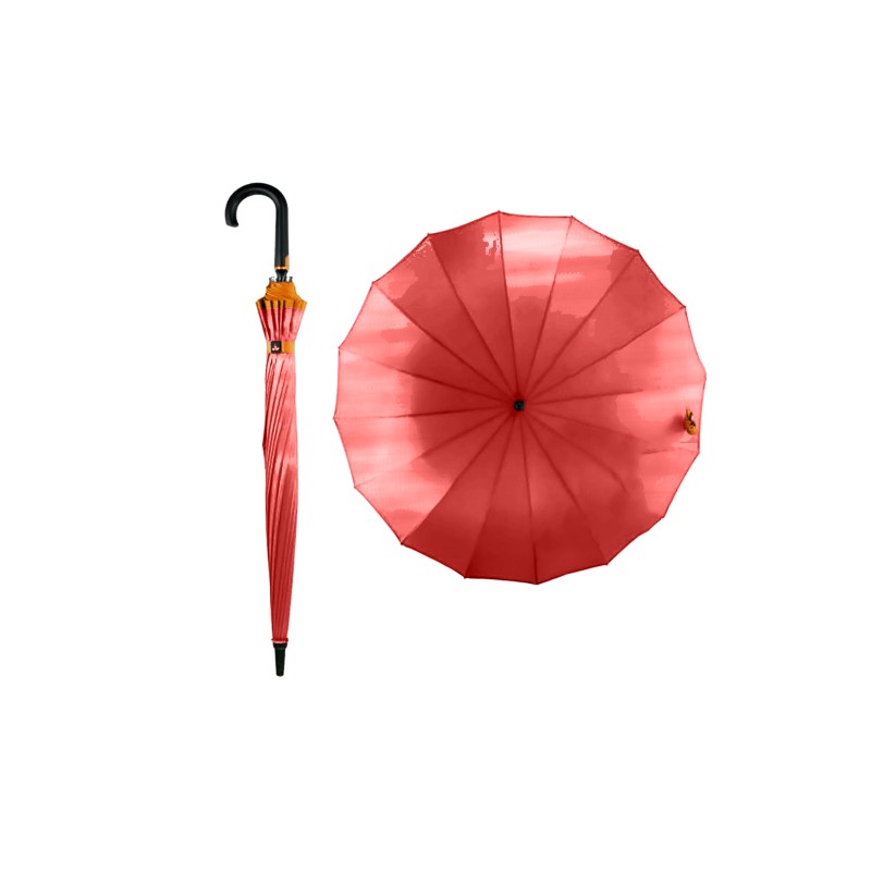 Rain A-932 Coral, Ομπρέλα Αυτόματη, Μπαστούνι, Κοραλί