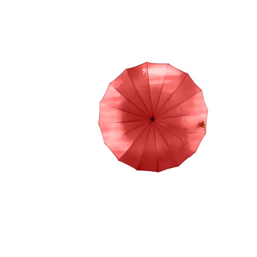 Rain A-932 Coral, Ομπρέλα Αυτόματη, Μπαστούνι, Κοραλί