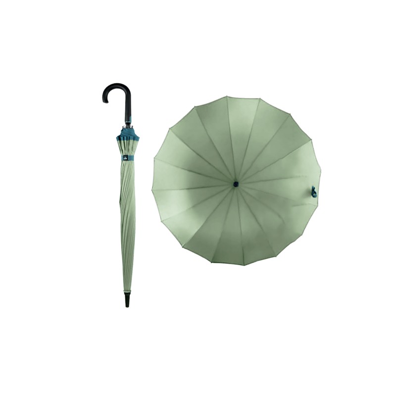 Rain A-932 Green, Ομπρέλα Αυτόματη, Μπαστούνι, Πράσινο