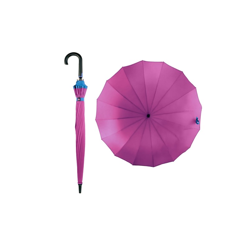 Rain A-932 Purple, Ομπρέλα Αυτόματη, Μπαστούνι, Μωβ