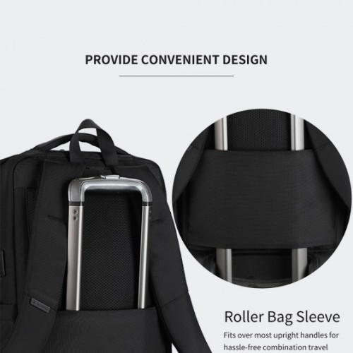 Aoking SN2117 Zyra, Σακίδιο Πλάτης, Αδιάβροχο, Πολυεστέρας, Μαύρο