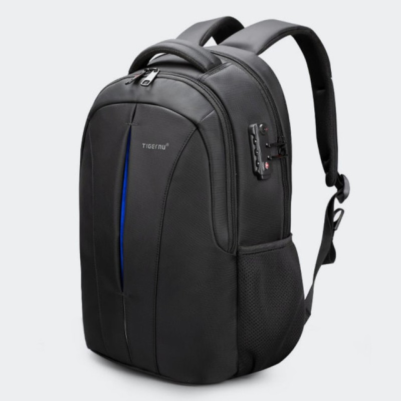 Tigernu T-B3105A Infinium, Σακίδιο Πλάτης, Αδιάβροχο, Πολυεστέρας, Μαύρο/Μπλε