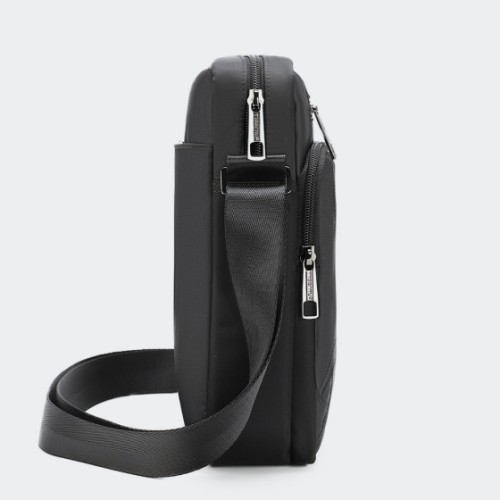 Tigernu T‑L5191 Aurora, Ανδρικό Τσαντάκι Ώμου/Χιαστί, Αδιάβροχο, Νάιλον, Μαύρο