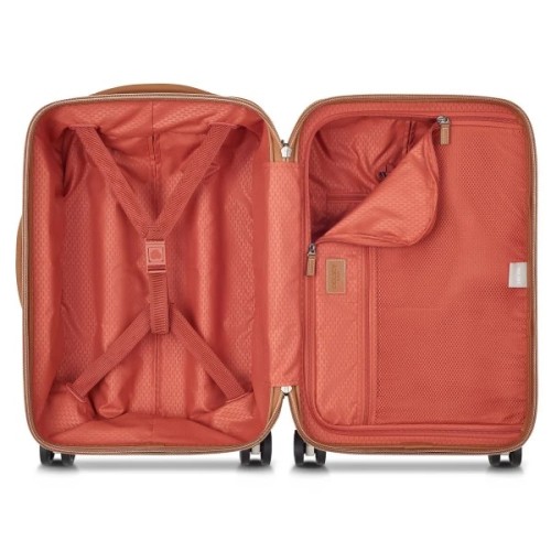 Delsey 167680115 Chatelet Air 2.0, Βαλίτσα Μικρή/Καμπίνας, Σκληρή, Κρεμ