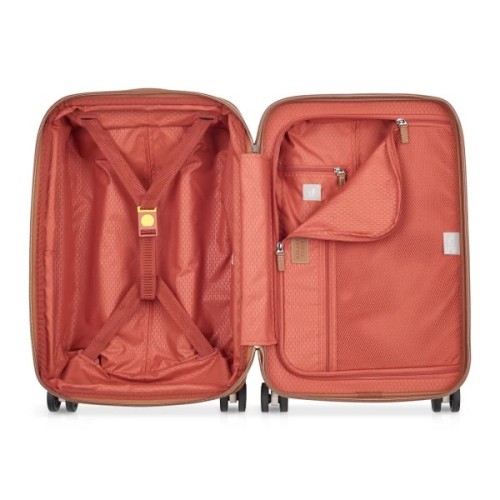 Delsey 167680215 Chatelet Air 2.0 Expandable, Βαλίτσα Μικρή/Καμπίνας, Σκληρή, Κρεμ