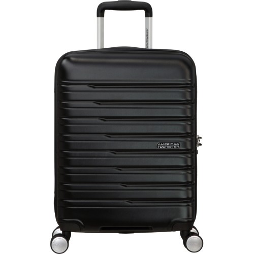 American Tourister 149767-0614 Flashline, Βαλίτσα Μικρή/Καμπίνας, Σκληρή, ΑΤΑΝ, Μαύρο