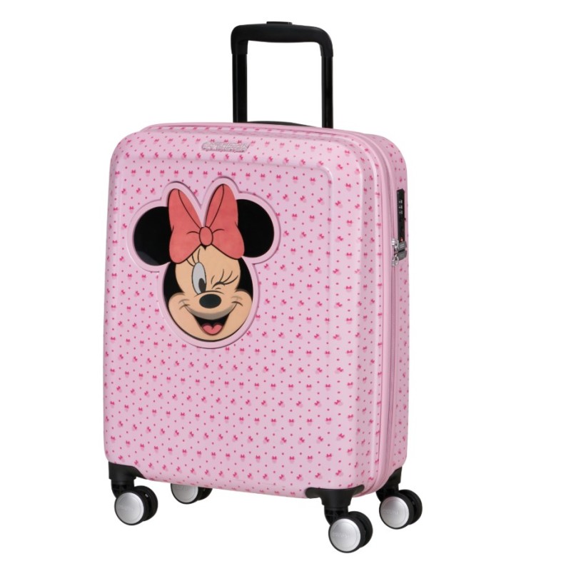 American Tourister 122089-A637 Funlight Disney, Βαλίτσα Μικρή/Καμπίνας , Σκληρή, ATAN, Ροζ