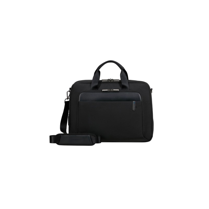 Samsonite 153526-1041 Evosight, Χαρτοφύλακας/Τσάντα Laptop, Ύφασμα, ΑΤΑΝ, Μαύρο
