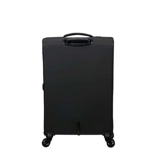 American Tourister 153863-1041 Spinner, Μεσαία Βαλίτσα, Ύφασμα, ΑΤΑΝ, Μαύρο