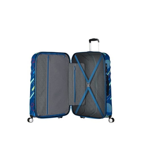 American Tourister 152584-9845 Disney Wavebreaker, Βαλίτσα Μεγάλη, Σκληρή, ΑΤΑΝ, Μπλε
