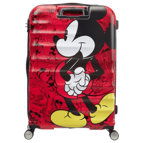 American Tourister 152584-6976 Disney Wavebreaker, Βαλίτσα Mεγάλη, Σκληρή, ΑΤΑΝ, Κόκκινο