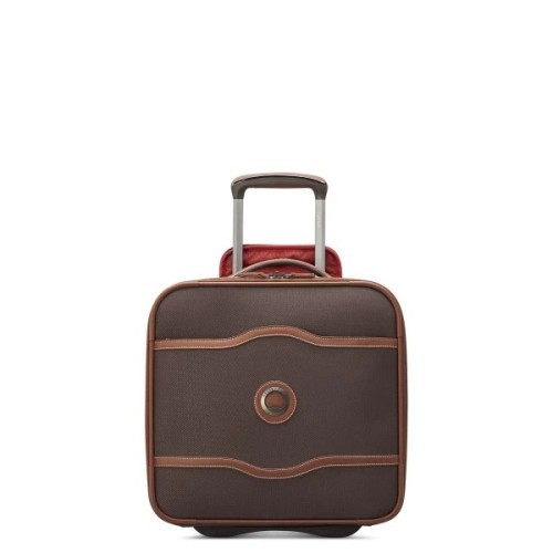Delsey 167645106 Chatelet Air 2.0, Βαλίτσα Καμπίνας Πιλότου, Ύφασμα, Καφέ