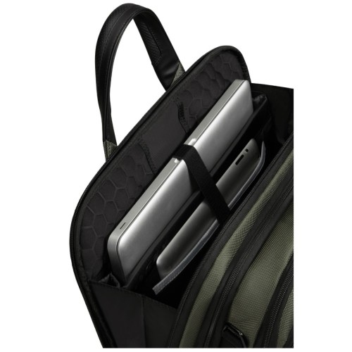 Samsonite 147141-1388 PRO-DLX 6, Τσάντα Laptop, Ύφασμα, ΑΤΑΝ, Χακί