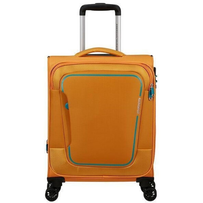 American Tourister 146516-1843 Pulsonic Spinner,Βαλίτσα Μικρή/Καμπίνας, Ύφασμα, ΑΤΑΝ, Πορτοκαλί