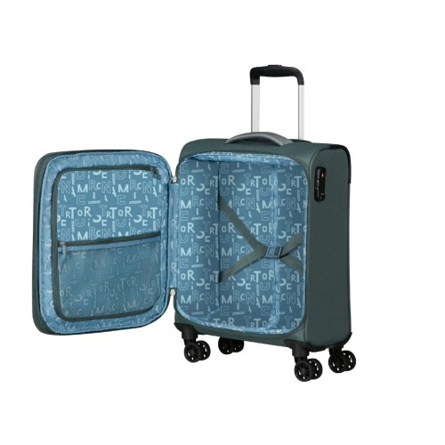 American Tourister 146516-1257 Pulsonic, Βαλίτσα Μικρή/Καμπίνας, Ύφασμα, ΑΤΑΝ, Πράσινο